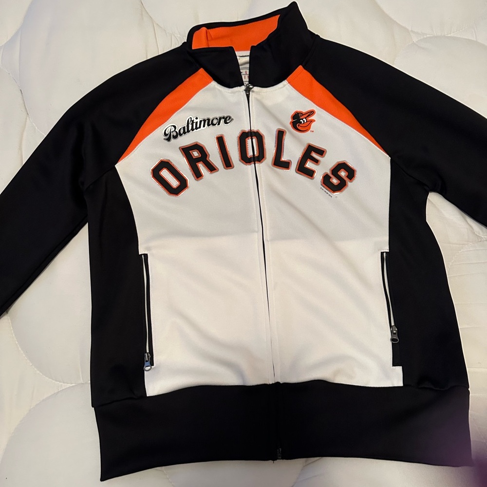 Authentic Baltimore Orioles zipper down sweater